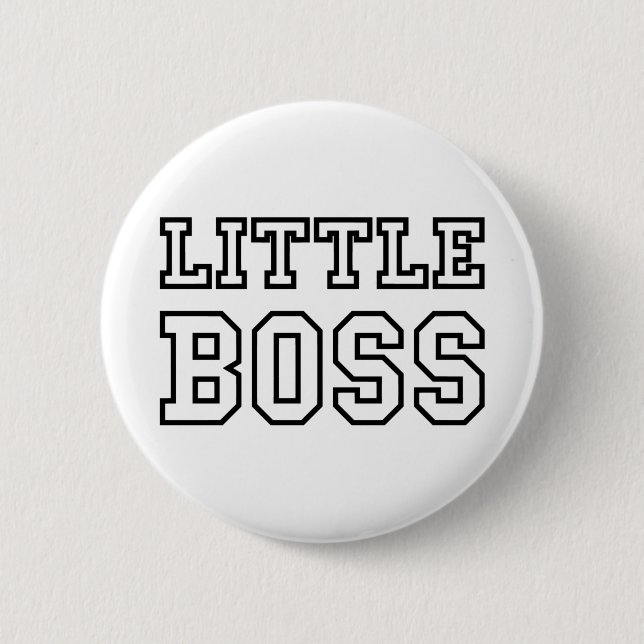 KLEINE BOSS BUTTON (Vorderseite)