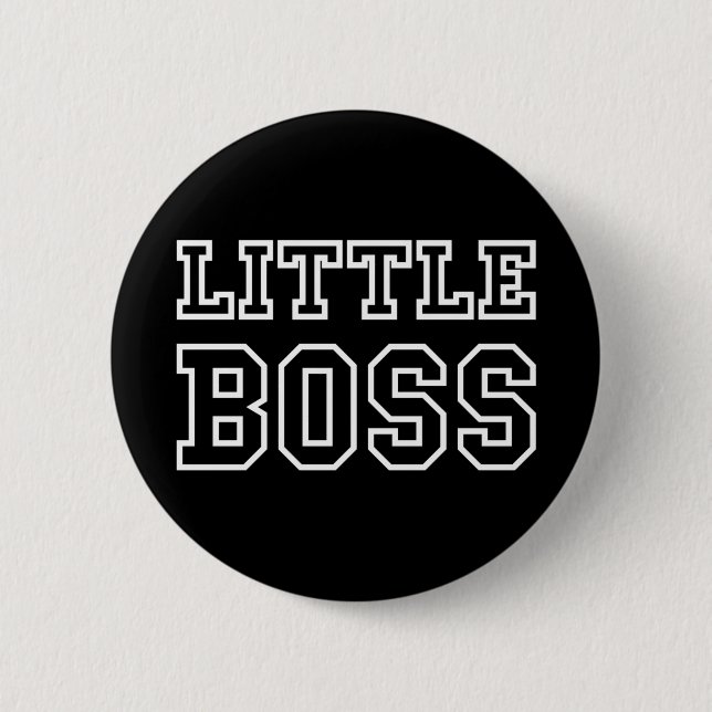 KLEINE BOSS-SCHALTFLÄCHE BUTTON (Vorderseite)