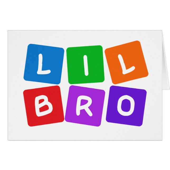 Kleine Bro-benutzerdefinierte Karten (Vorderseite (Horizontal))