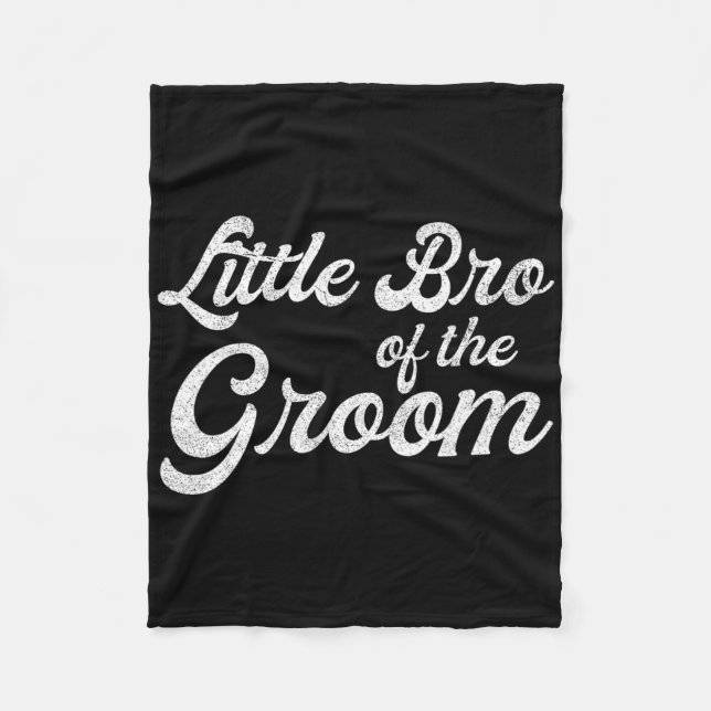 Kleine Bro der Shirts für Kinder Fleecedecke (Vorderseite)