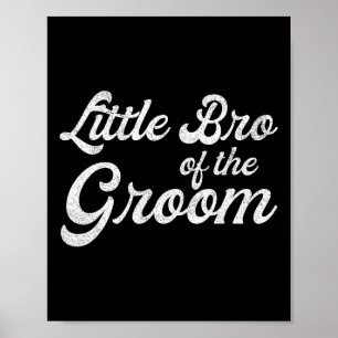Kleine Bro der Shirts für Kinder Poster