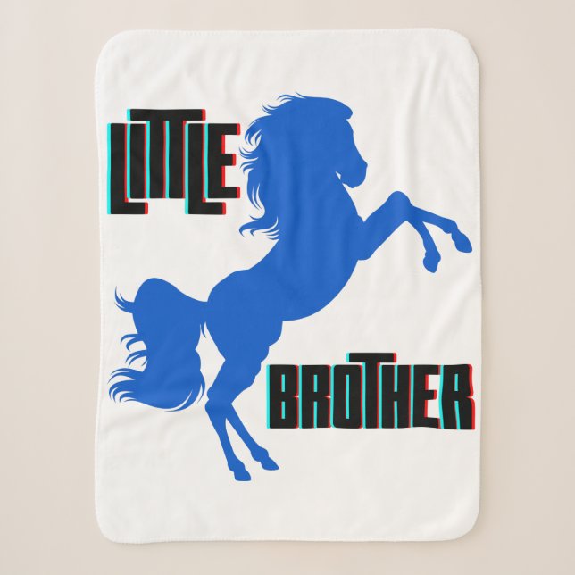 Kleine Brüderpferdehaltung Sherpadecke (Vorderseite)