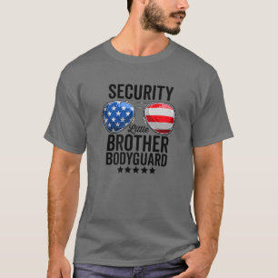 Kleine Brüdersicherheit lustig Big Brother Securit T-Shirt