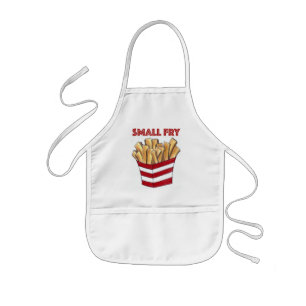 KLEINE BRY Fast Food Französisch Pommes Frites Fei Kinderschürze