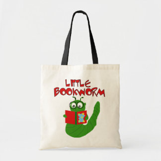 Kleine Bücherwurm-T-Shirts und Geschenke Tragetasche