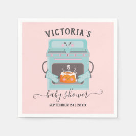 Kleine Bun in der Oven Junge oder Mädchen Babydusc Serviette