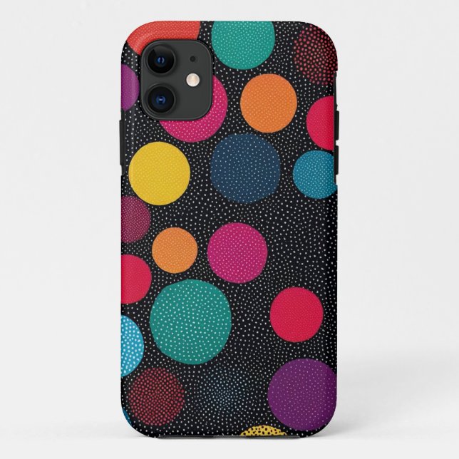 Kleine bunte Punkte iPhone/iPad Gehäuse Case-Mate iPhone Hülle (Rückseite)