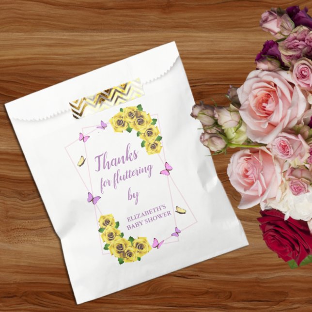 Kleine Butterfly Baby Dusche Geschenktütchen (Von Creator hochgeladen)