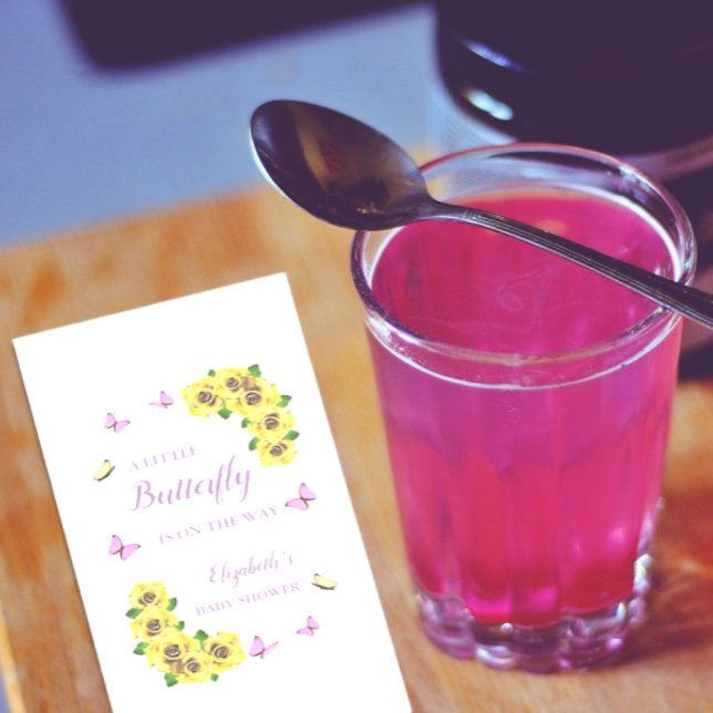 Kleine Butterfly Baby Dusche Serviette (Von Creator hochgeladen)