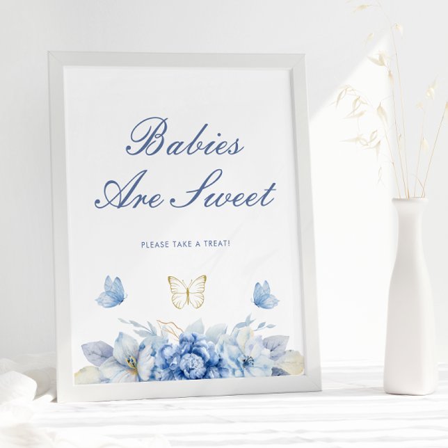 Kleine Butterfly Babys sind süße Baby-Dusche Poster (Von Creator hochgeladen)