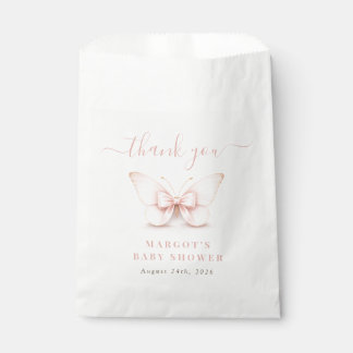 Kleine Butterfly Neutrale Babyparty Dankeschön Geschenktütchen