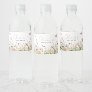 Kleine Butterfly Wildblume Babydusche