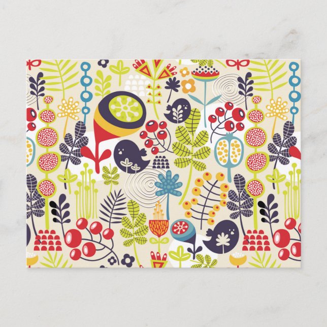 Kleine Cartoon Postkarte (Vorderseite)