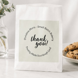 Kleine-Charge-Heimbäckerei-Dankeschön-Muster Geschenktütchen