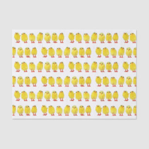 Kleine Chicks Seidenpapier