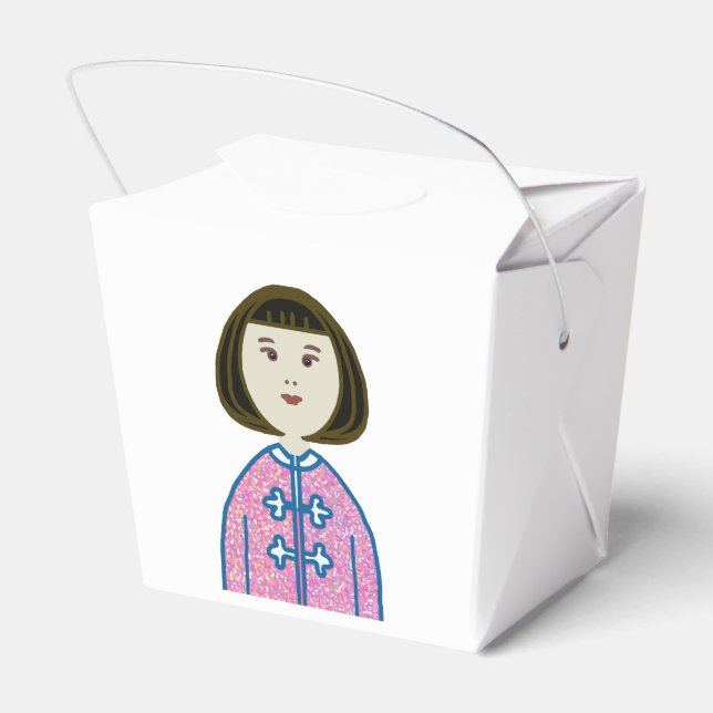 Kleine China Geschenkschachtel (Rückseite)