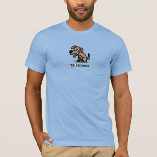 Kleine Comic - hochwertiger T - Shirt mit Hund
