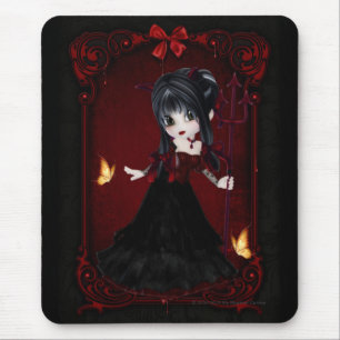 Kleine Cookie Devil Girl Design 1 Mousepad