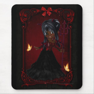 Kleine Cookie Devil Girl Design 4 Mousepad