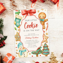 Kleine Cookie Weihnachtsdusche