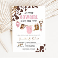 Kleine Cowgirl Babydusche