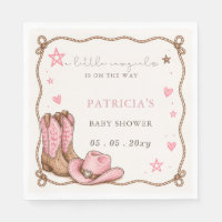 Kleine Cowgirl ist auf dem Weg Mädchen Baby Shower