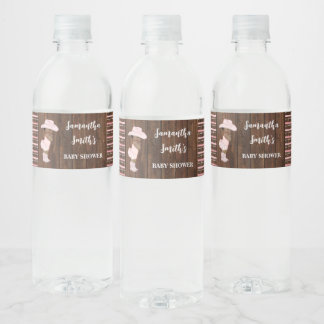Kleine Cowgirl Western Babydusche