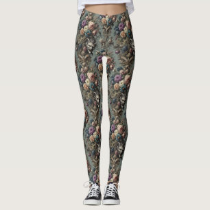 Kleine Dämonen wagen sich zu träumen - gotisch Vik Leggings