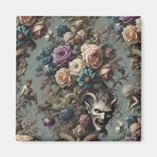 Kleine Dämonen wagen zu träumen – Gothic Victorian Magnet