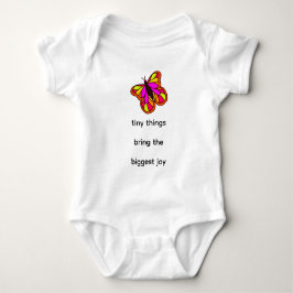 Kleine Dinge bringen die größte Freude Baby-Body  Baby Strampler