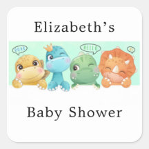 Kleine Dinosaurier Babydusche