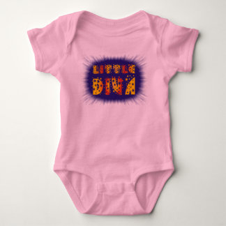 Kleine Diva (2) Baby Strampler