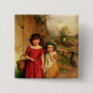 Kleine Dorfbewohner, 1869 Button