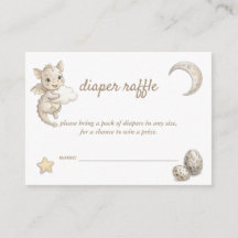 Kleine Drache Magische Babyparty-Windel-Raffle