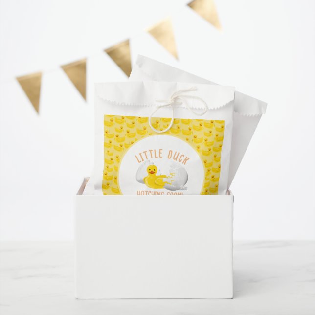 Kleine Duckhack bald Baby Dusche Einladung Geschenktütchen (Party)