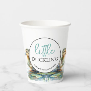Kleine Duckling Paper Cups Junge Dusche Pappbecher