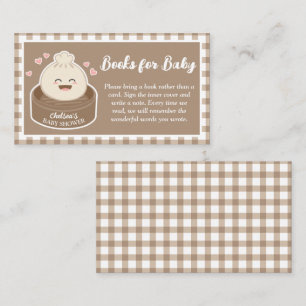 Kleine duftende Babyduschbücher für Baby Begleitkarte