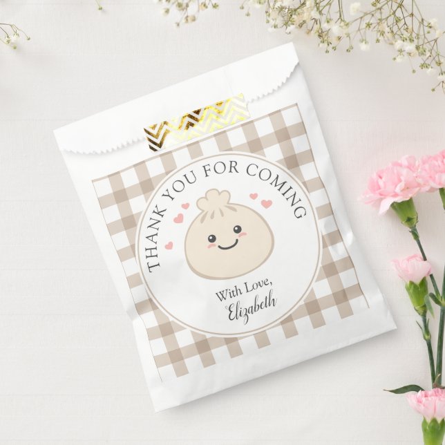 Kleine duftende Babydusche Danke, dass ihr gekomme Geschenktütchen (Versiegelt)