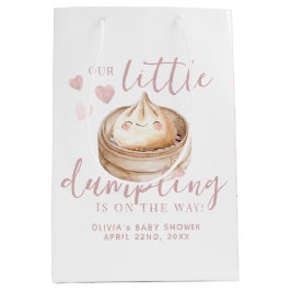 Kleine duftende Pink Girl Babydusche Medium Gesche Mittlere Geschenktüte