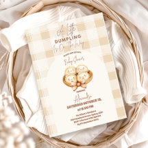 Kleine Dumpling Babydusche