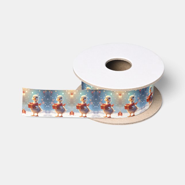 Kleine Ente Satinband (Spule)