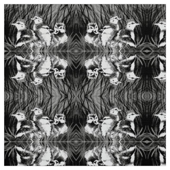 Kleine Enten Stoff (Muster)