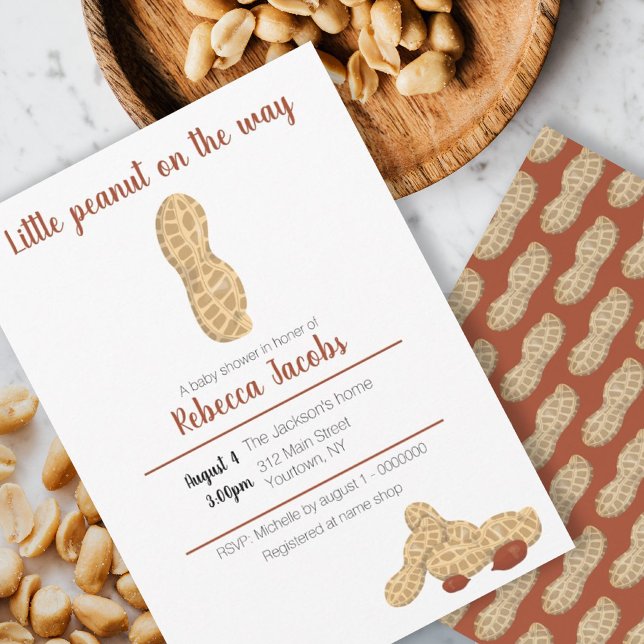 Kleine Erdnuss auf dem Weg Einladung (Von Creator hochgeladen)