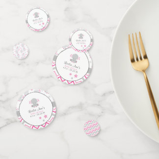 Kleine Erdnuss auf dem Weg Pink Konfetti
