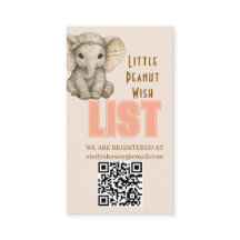 Kleine Erdnuss Boho Safari Elefant Junge Babyparty