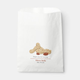 Kleine Erdnussbaby-Dusche Geschenktütchen
