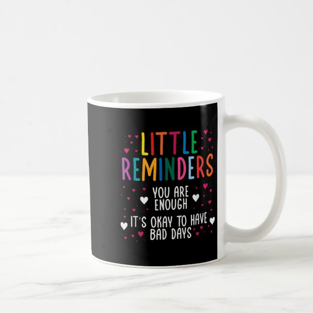 Kleine Erinnerung Depression Suizid Psychische Ges Kaffeetasse (Rechts)