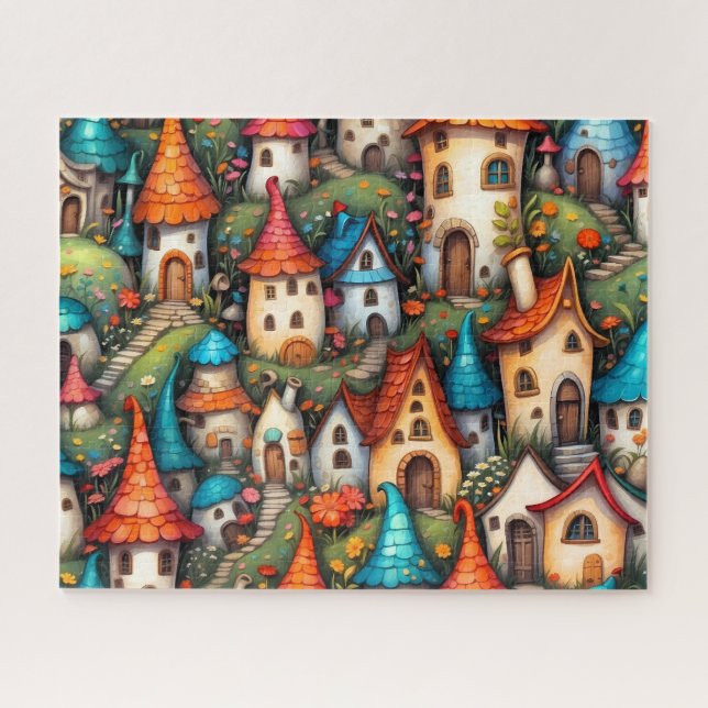 kleine Fantasy-Märchenstadt (Horizontal)