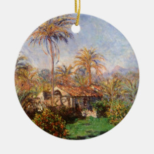 Kleine Farm in Bordighera von Claude Monet Keramikornament
