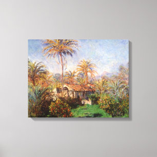 Kleine Farm in Bordighera von Claude Monet Leinwanddruck
